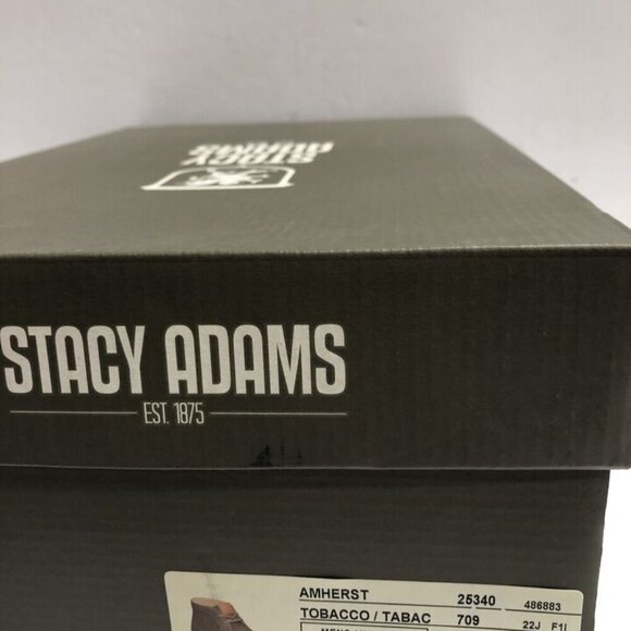 Stacy Adams Men’s Amherst, Brown Suede Chukka Boots, Size 11.5M.